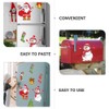 HANABASS 1 Set Christmas Fridge Magnets Christmas Tree&Christmas Stockings&Santa Claus&Snowman