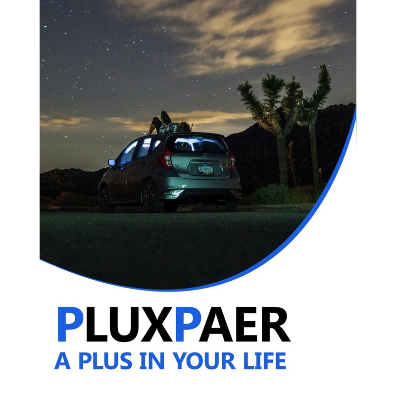 PLUXPAER 4 Pin 5 Wire Trailer Wiring Harness 14AWG Pure