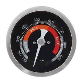 KAMaster Grill Temperature Compatible with Big Green Egg 150-900°F Waterproof 3 1/4" Large Face Stainless Steel Cooking Thermometer for Barbecue Charcoal Grill Thermometer Replacement Accessories Tool