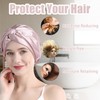 Satin Haarhaube Bonnet für Die Nacht Weiche Seidenhaube Zum Schlafen