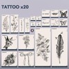 Box Delicate Premium Temporary Tattoos for Women | Temporary Tattoos