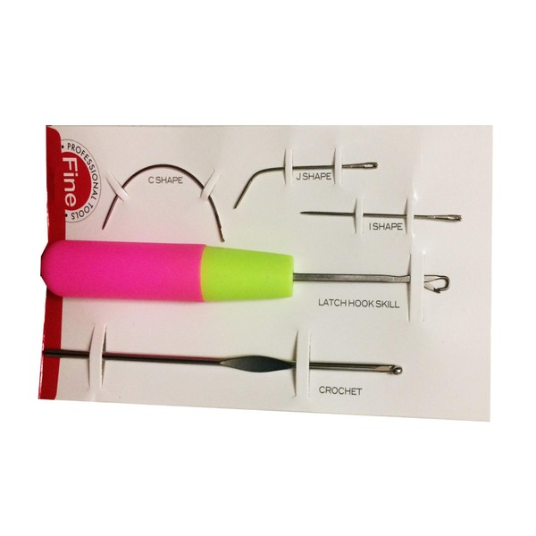 5 Piece Hair Weaving Needle Set for Adding Hair Extensions