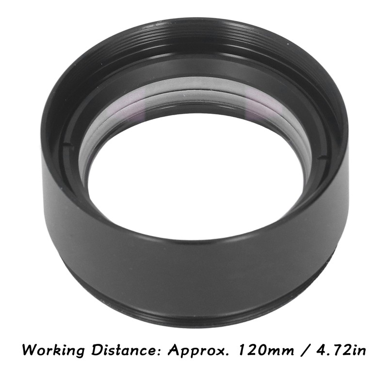 Microscope Lens 0.75X 120mm Barlow Eyepiece M48 Interface Accessory for