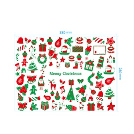 200 Ct. Grease Proof 15x12in Deli Paper Checkered Food Wrapping Papers. Grease-Resistant Sandwich Wrap Prevents Food Stains Greaseproof, Microwave-Safe Nacho Basket Liners (Christmas 200 sheets)