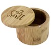 Totally Bamboo Salt Cellar Bamboo Storage Box with Magnetic Swivel