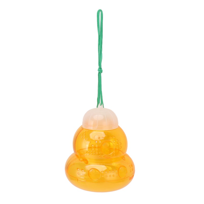 Bee Traps Waterproof Plastic Wasp Catcher 6 Entrances Yellow Jacket