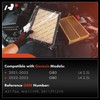 A-Premium 2-PC Engine Air Filter Compatible with Genesis G80 2021