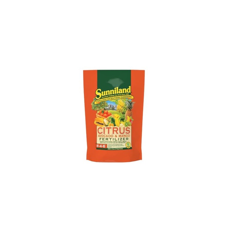 SUNNILAND 120236 Citrus, Avocado and Mango Fertilizer, 5 lb