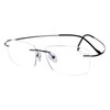 Eyekepper Titanium Rimless Eyewear Men Black