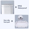 ELPHECO Bathroom Trash Can with lid - 2.5 Gallon Waterproof
