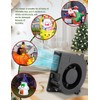 AmRunJe 12V DC Blower Fan 120mm x 32mm, 5inch 2Pin