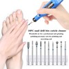 Pack of 10 Nail Drill Bits, Bits for Nail Cutter,
