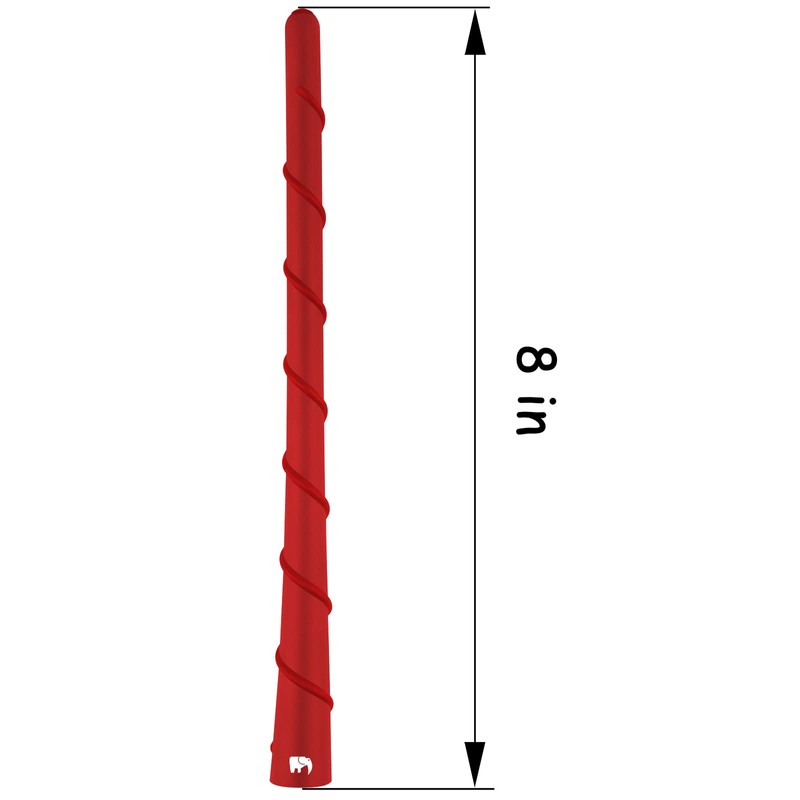 ONE250 8" Spiral Copper Core Antenna for Harley Davidson Motorcycles