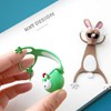 KXT Bookmarks for Children - Funny 3D Cartoon Animals -