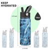 Konokyo 18 oz Insulated Water Bottle Stainless Steel Sport Bottles