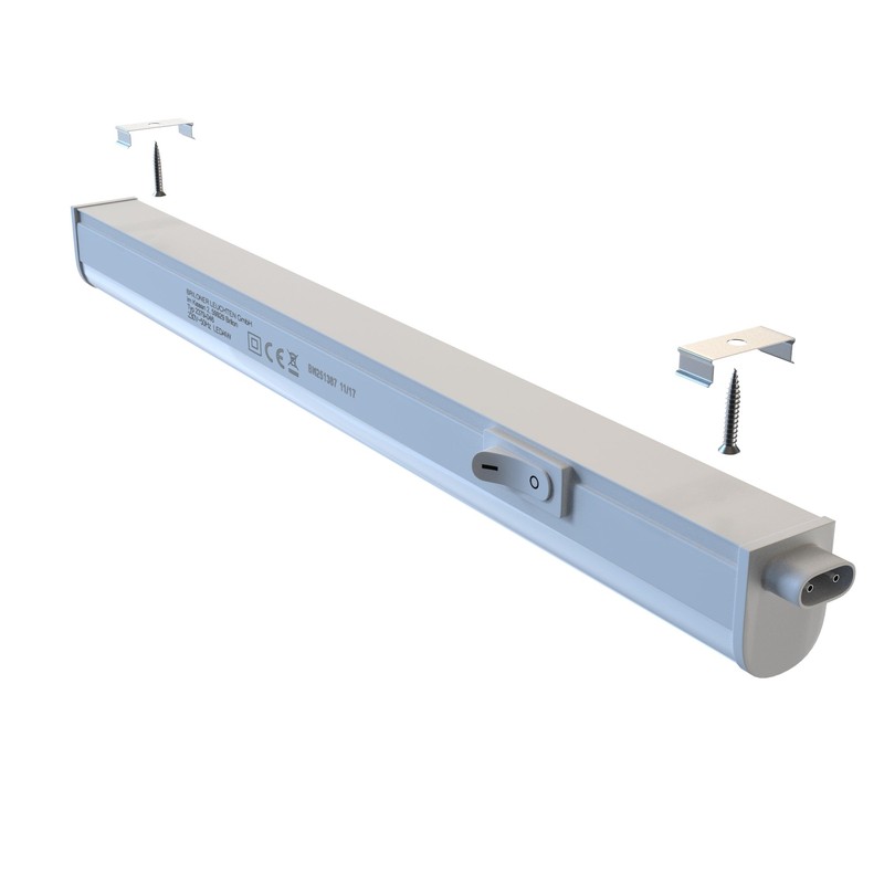 BRILONER BRILONER - LED Leiste mit Ein/Aus-Schalter, neutralwei?e Lichtfarbe, inkl.