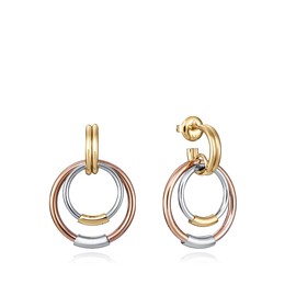Pendientes Viceroy Air 14086E01019 Acero Bicolour, Alloy Steel