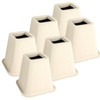DEDU Bed Risers 6 Inch Heavy Duty 6 Pack, Furniture