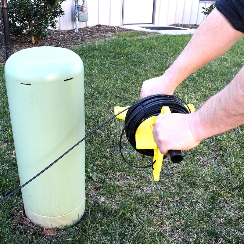Fiber Winder for Flat Drop Cable - Handheld, Ambidextrous Cable