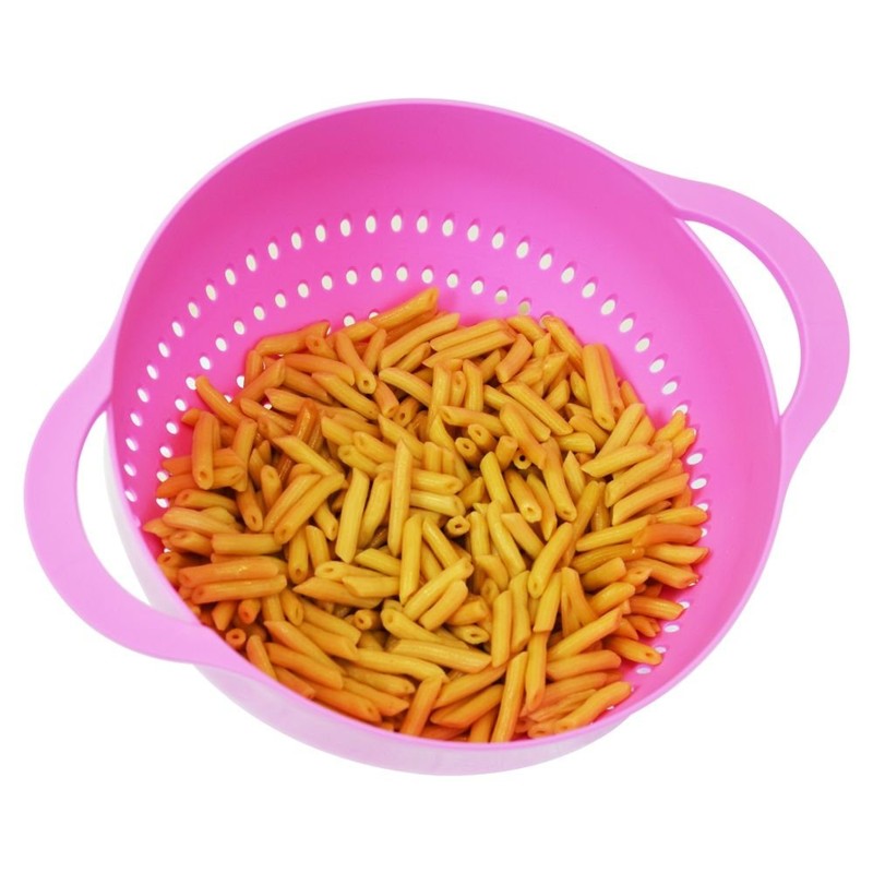 Southern Homewares 5 Piece Compact Nesting Mixing Bowl Colander Sieve