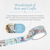 Serenity Fair Alice Adventures in Wonderland Watercolor Washi Tape, Reusable