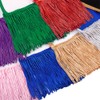 Party to Be Plain Sash with Tassels Blank Satin Sash