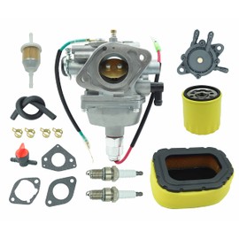 Carburetor Kit for Kohler Motor Courage SV720 SV725 SV710 SV715 SV730 SV735 SV740 SV810 SV820 SV830 SV840 22HP 23HP 24HP 25HP 26HP 27HP Engine with Air filter/Fuel Pump