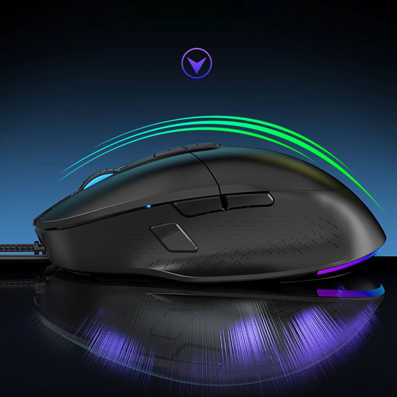 Wired Gaming Mouse 2400 3600 4200 6400 DPI Ergonomic RGB