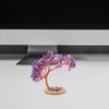 NOLITOY Realistic Amethyst Crystals Tree Natural Gemstone for Home Decor