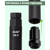 Spline Lug Nut Socket Set 8-Piece for Easy Removal of