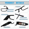 VS EYEWEAR 4 Pcs Reading Glasses Led Lighted Readers in