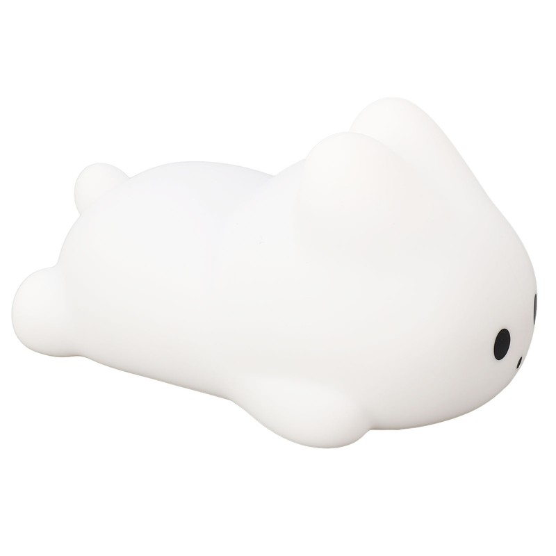 Cute Rabbit Night Light High Sensitivity Bunny Lamp Silicone Dimmable