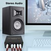 Daiilg 4-Way Stereo L/R Sound Channel Bi-Directional Audio Switcher, 1