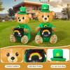 SHDEJTG 4 Ft St Patricks Day Inflatables Outdoor Decorations, Blow