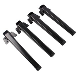 Folding Legs for Small Table/Bed Table and Portable Laptop Table/Folding Table Legs/Heavy Duty Easy Install Folding Coffee Table Leg （4pcs）