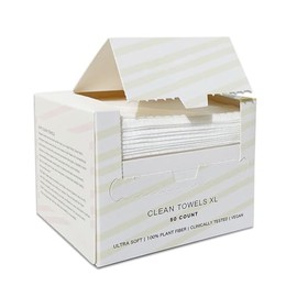 Toallas Faciales Desechables con Extracto 100% de Algodón para Piel Sensible, Limpieza Diaria de Toallitas Faciales, Secas y Húmedas de Doble Uso, 10 