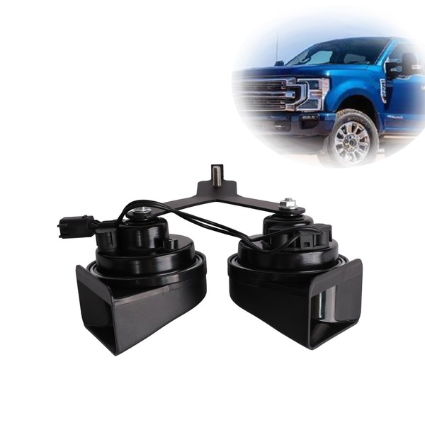 MITZONE Dual Horn Assembly With Bracke Compatible with 2005-2024 Ford