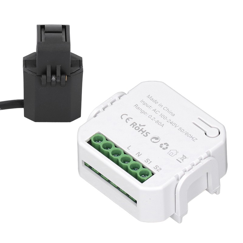 Smart Energy Monitor WiFi Single Phase Smart Energy Meter 0.2‑80A
