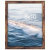 Fisnish 8x10 Picture Frame, for Tabletop Display, Horizontal or Vertical