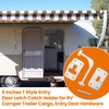TNITRIB RV T-Style 90 Degree Door Holder Catch Compatible with
