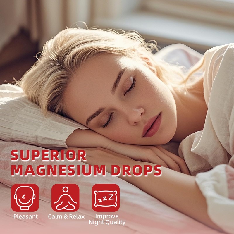 Magnesium Glycinate Supplement, Magnesium Liquid Drops, 1 Fl Oz (Pack