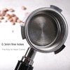 Bottomless Portafilter 51 mm for DeLonghi Dedica EC680/EC685/EC785/EC820/EC850/EC860, with 2