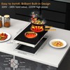 Zarbaco Electric Cooktop 2 Burner, 3200W Radiant Electric Stove Top