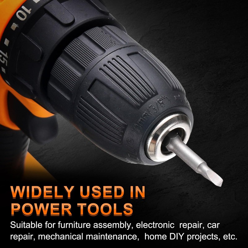 sourcing map 4pcs Triangle Magnetic Screwdriver Insert Bits 2.0 2.3