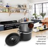 Coffee Bean Storage Stainless Steel Airtight Container Coffee with 30ml