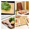 YKANYN Juice Groove Router Jig for Cutting Boards, Adjustable Wooden