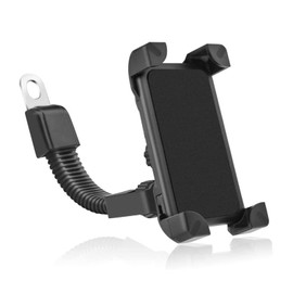 BEIYAO Bases de Celular para Automóvil Vista Trasera De La Motocicleta Soporte del Teléfono del Espejo Universal Motherbike Soporte De Teléfono...    