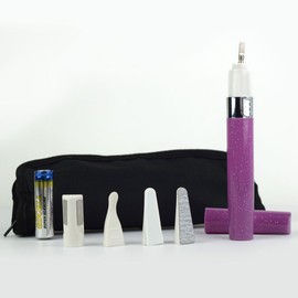 Violife Slim Uno Nail Manicure Kit, Orchid Shimmer, 1.5 Ounce