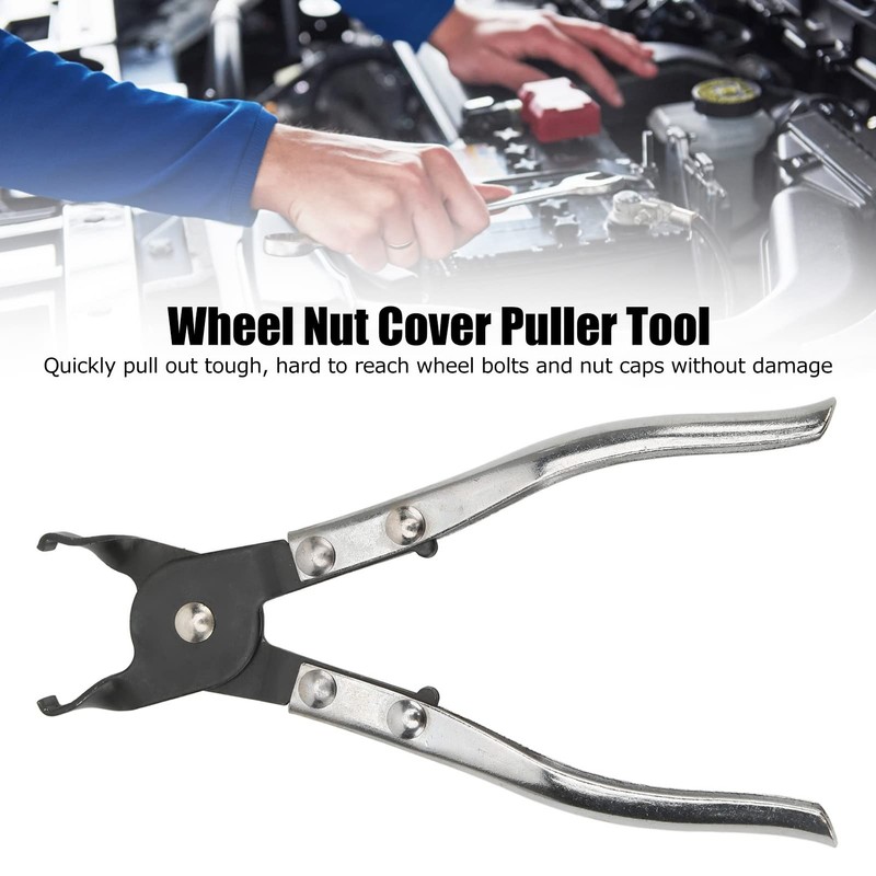 Wheel Nut Cap Pliers Jaw Tip Metal Safe Removal Puller