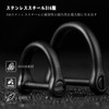 [TISUR] Key Ring, D-Ring for Smart Key, Stainless Steel, Keys,